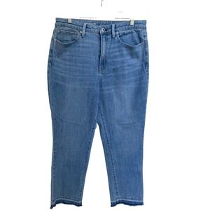 Talbots Flawless‎ High Waist Modern Ankle Jeans Denim Blue Women's Size 12